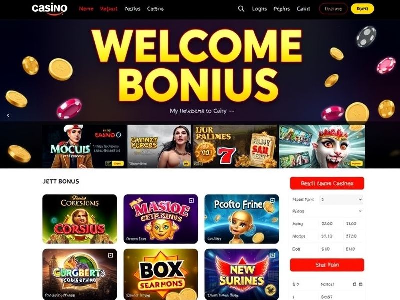 Explore the latest online casino UK welcome bonus offers, including free spins, no deposit deals, and exclusive promotions for 2024. Find trusted casinos and expert tips to maximize your bonuses.